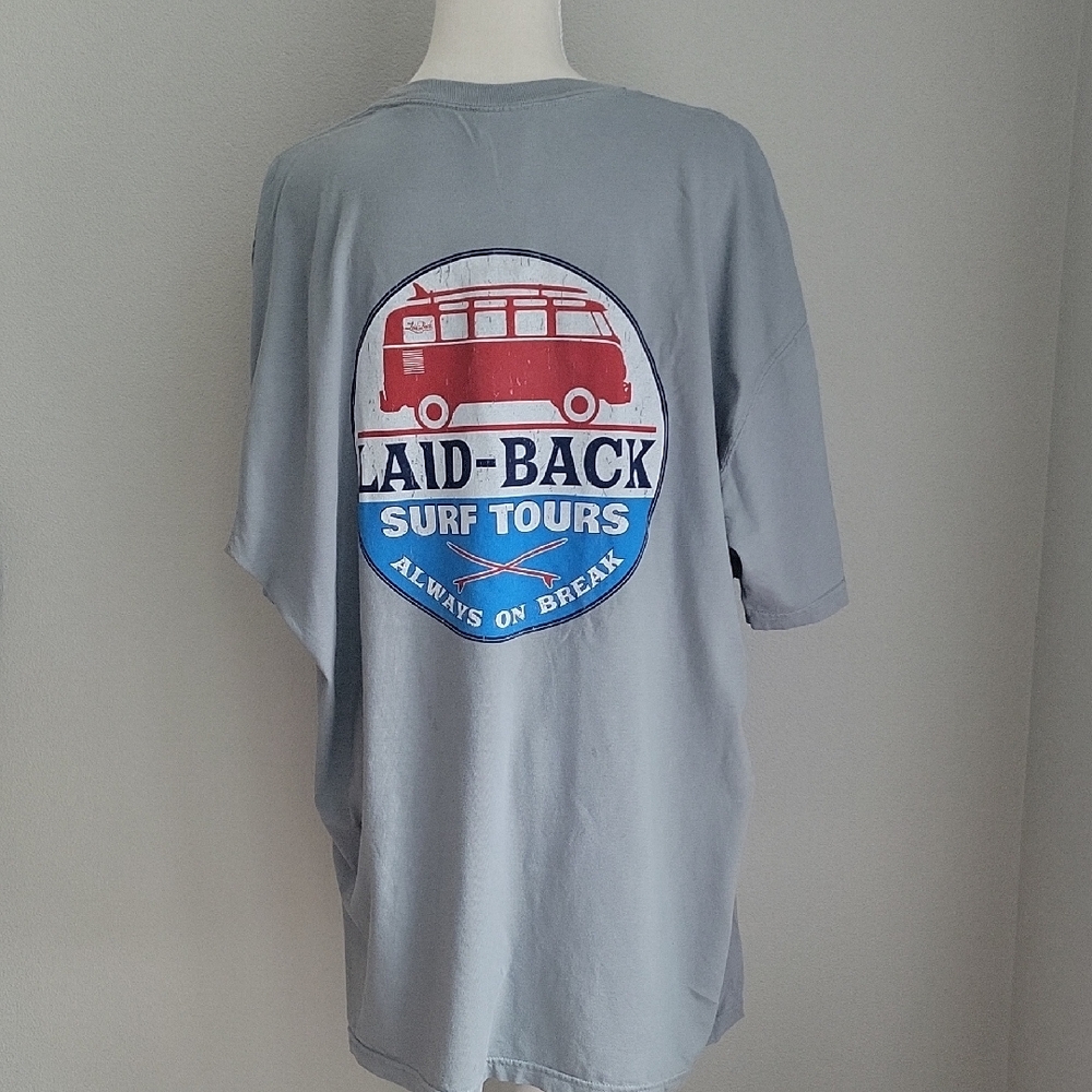Comfort Colors (VW Volkswagen like) Cotton gray Surf Tours T-Shirt